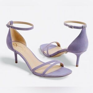 Circus by Sam Edelman Peonie kitten heels, Lavender Ankle Strap Heels